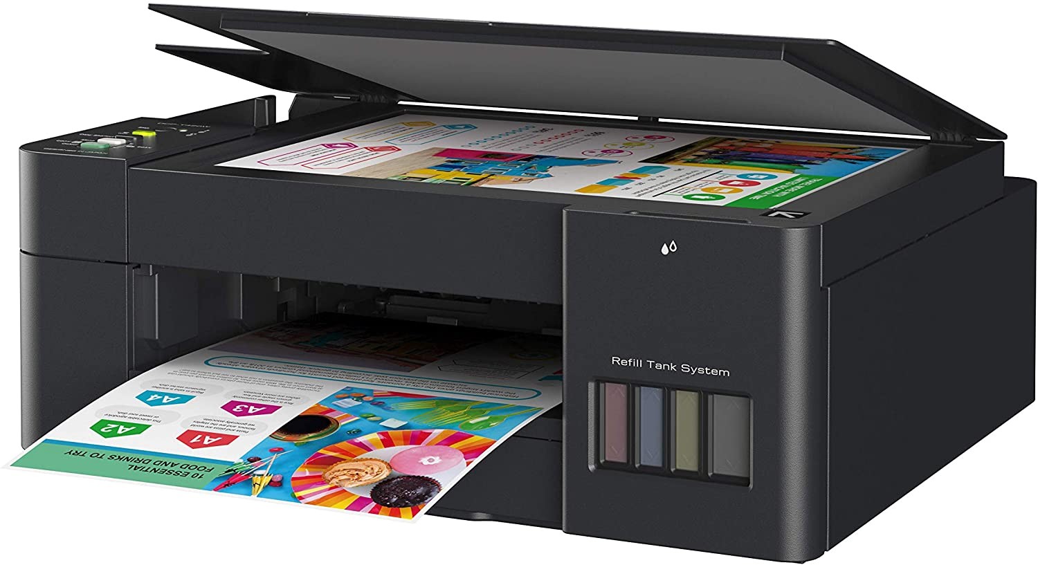 IMPRESORA MULTIFUNCIÓN TINTA SISTEMA CONTINUO COLOR BROTHER DCP-T420W