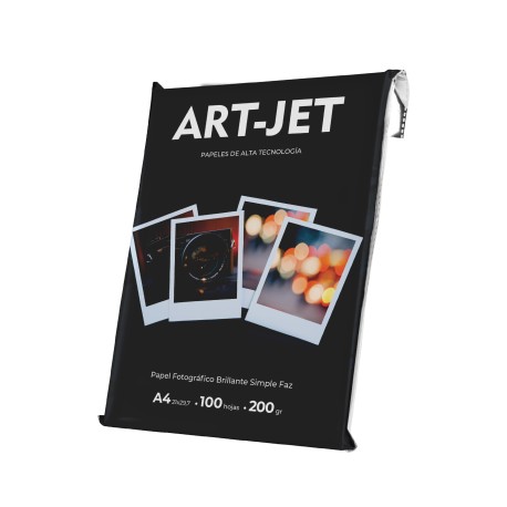 Papel Fotográfico Brillante A4 200G X100 HOJAS