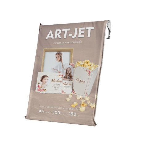 Papel Fotográfico Brillante A4 200G X100 HOJAS