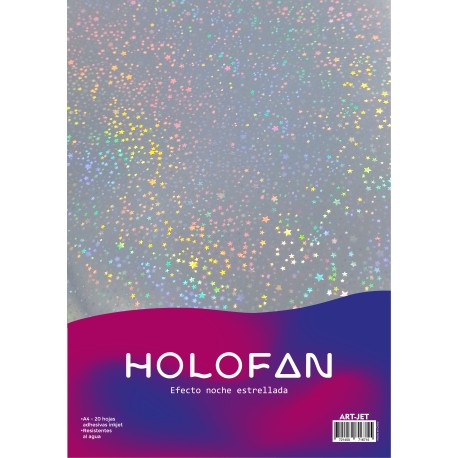 Holofan efecto Noche Estrellada A4 X20 HOJAS
