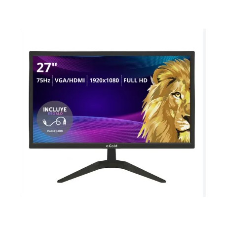 Monitor Led e-Gold - Oficina 21.5" 75 Hz